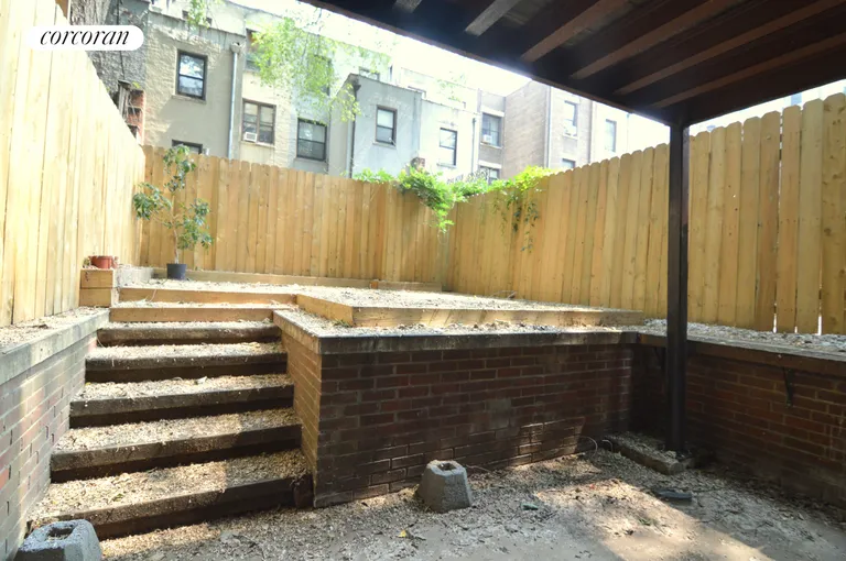New York City Real Estate | View 471 West 140th Street | Back Yard | View 12