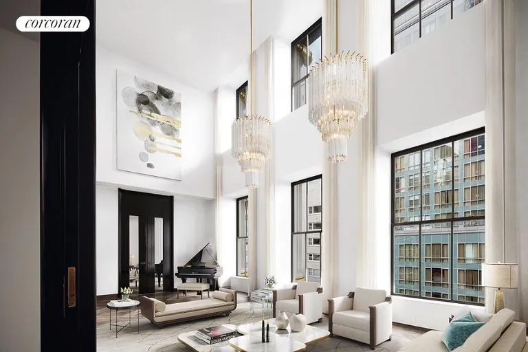 New York City Real Estate | View 111 West 57th Street, 17S | 4 Beds, 5 Baths | View 1