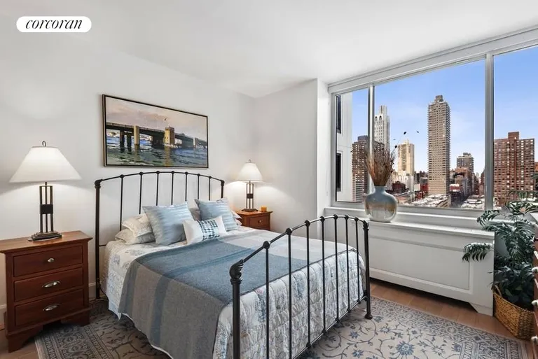 New York City Real Estate | View 389 East 89th Street, 17G | Primary Bedroom | View 4