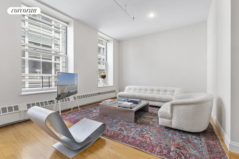 New York City Real Estate | View 19 Warren Street, 3W | Living Room | View 5