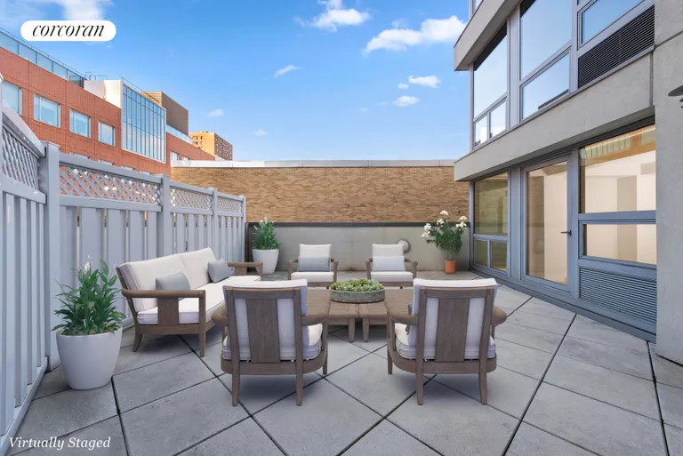 New York City Real Estate | View 2182 Third Avenue, 3J | Private Patio | View 9