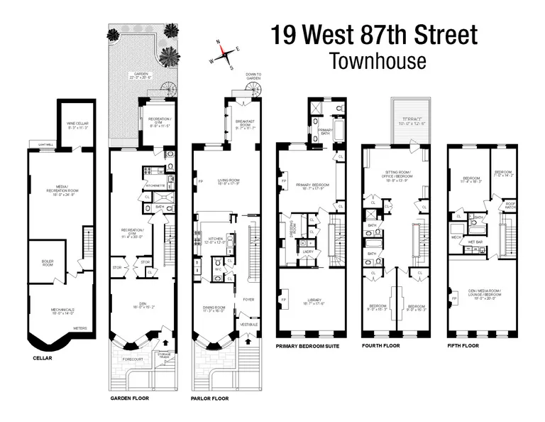 19 West 87th Street | floorplan | View 27
