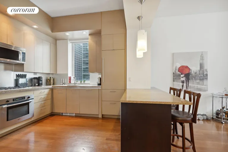 New York City Real Estate | View 1600 Broadway, 21A | Kitchen / Dining Room | View 8
