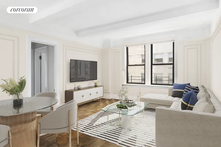 New York City Real Estate | View 119 East 84th Street, 7C | 2 Beds, 1 Bath | View 1