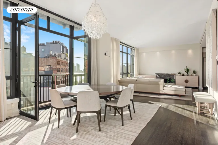 New York City Real Estate | View 482 Greenwich Street, 5FL | 3 Beds, 3 Baths | View 1