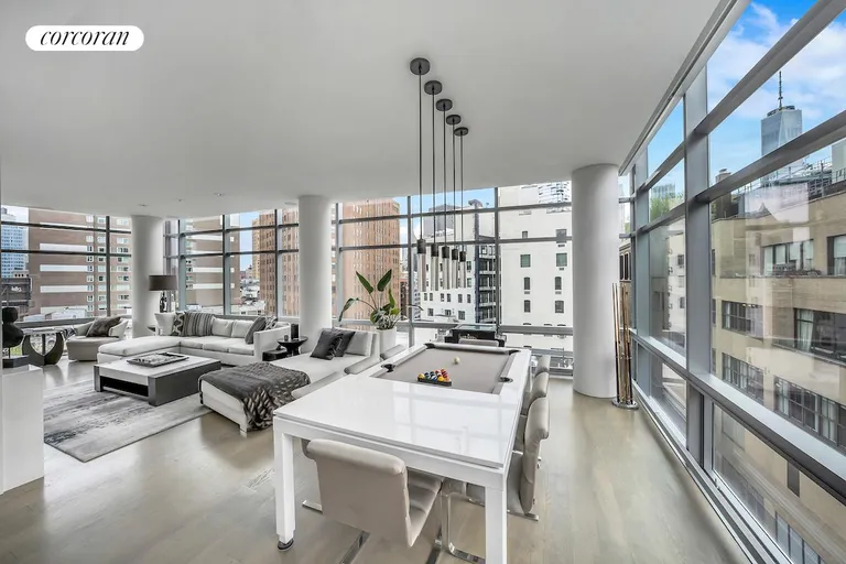 New York City Real Estate | View 1 York Street, 9C | Dining Area | View 2