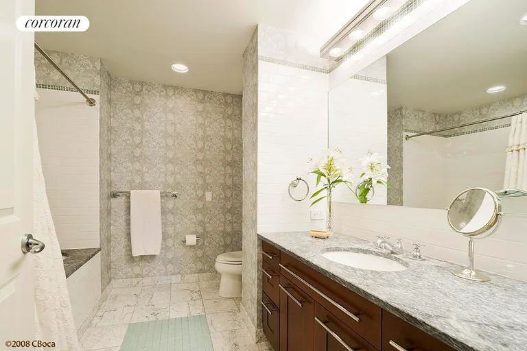 New York City Real Estate | View 272 West 107th Street, 4D | Primary Bathroom | View 7