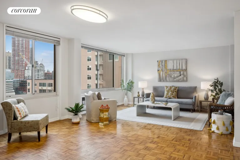 New York City Real Estate | View 575 Main Street, 1315 | 3 Beds, 2 Baths | View 1
