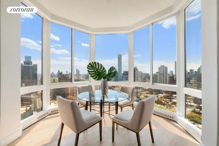 New York City Real Estate | View 200 East 65th Street, 33E | Dining Area | View 3