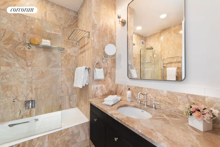 New York City Real Estate | View 200 East 65th Street, 33E | Primary Bathroom | View 11
