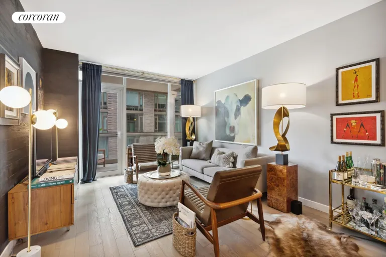 New York City Real Estate | View 505 West 43rd Street, 6K | 1 Bed, 1 Bath | View 1