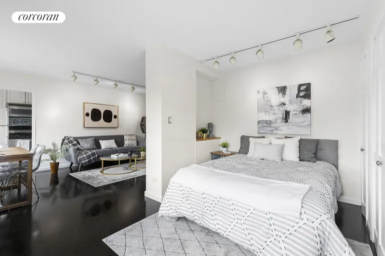 New York City Real Estate | View 230 East 79th Street, 19C | Alcove Space Sleeping Area | View 3