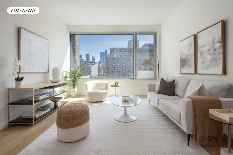 New York City Real Estate | View 611 West 56th Street, 4B | 1 Bed, 1 Bath | View 1
