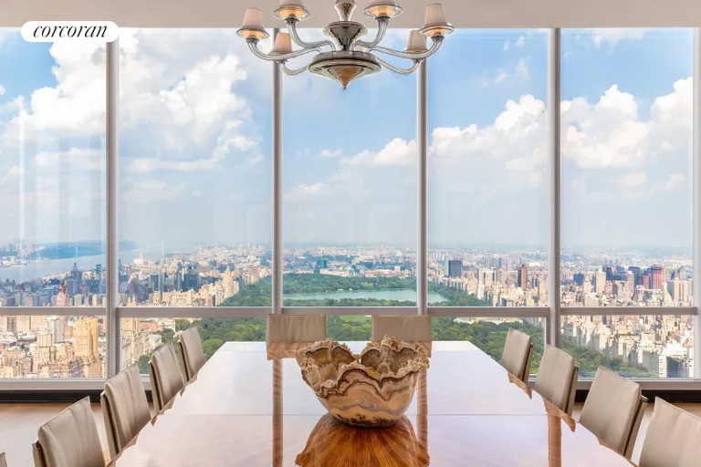 New York City Real Estate | View 157 West 57th Street, PH80 | Dining Area | View 5