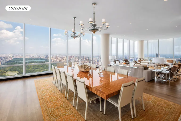 New York City Real Estate | View 157 West 57th Street, PH80 | Dining Area | View 6