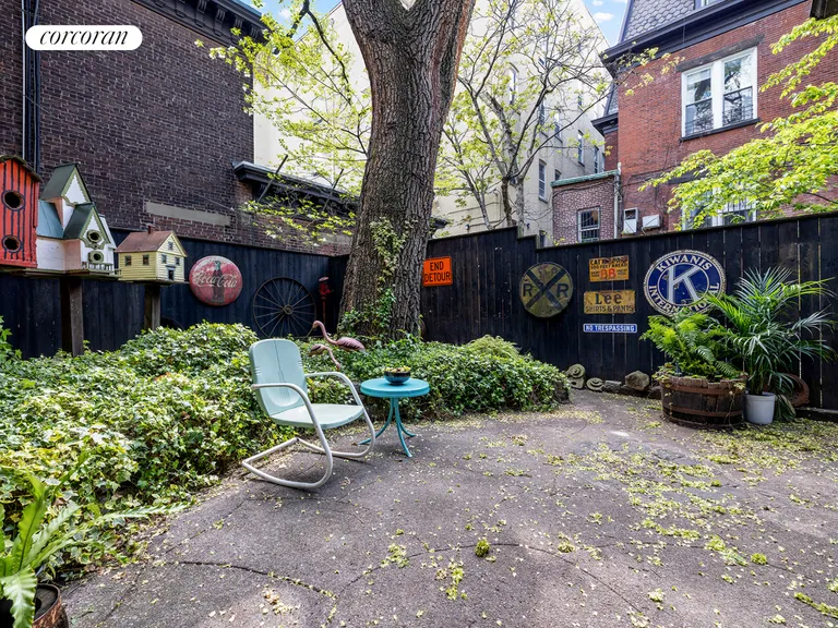 New York City Real Estate | View 264 Waverly Avenue | Garden | View 5