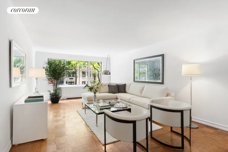 New York City Real Estate | View 114 East 72nd Street, 2C | Living Room | View 3