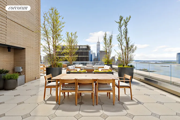 New York City Real Estate | View 110 Charlton Street, 20F | Roof Deck | View 6