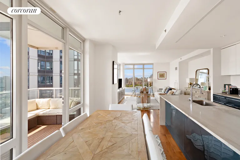 New York City Real Estate | View 2 Northside Piers, 24A | Dining Area | View 2
