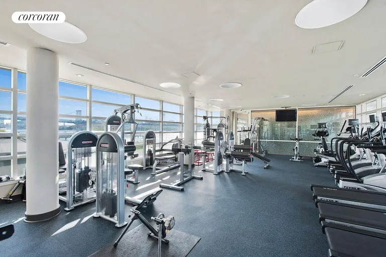 New York City Real Estate | View 2 Northside Piers, 24A | Gym | View 15