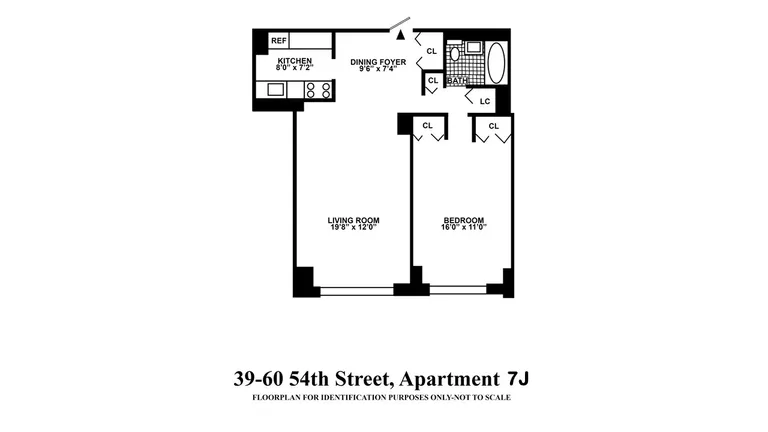 39-60 54th Street, 7J | floorplan | View 10
