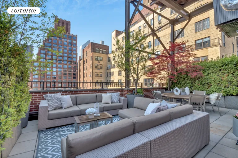 New York City Real Estate | View 425 EAST 51ST STREET, PH10C | Landscaped Terrace | View 5