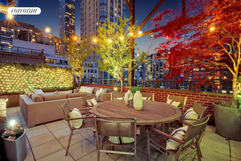 New York City Real Estate | View 425 EAST 51ST STREET, PH10C | Dining Under the Stars! | View 8