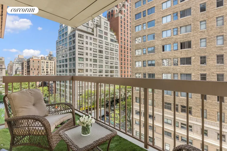 New York City Real Estate | View 200 East 69th Street, 8B | Balcony | View 7