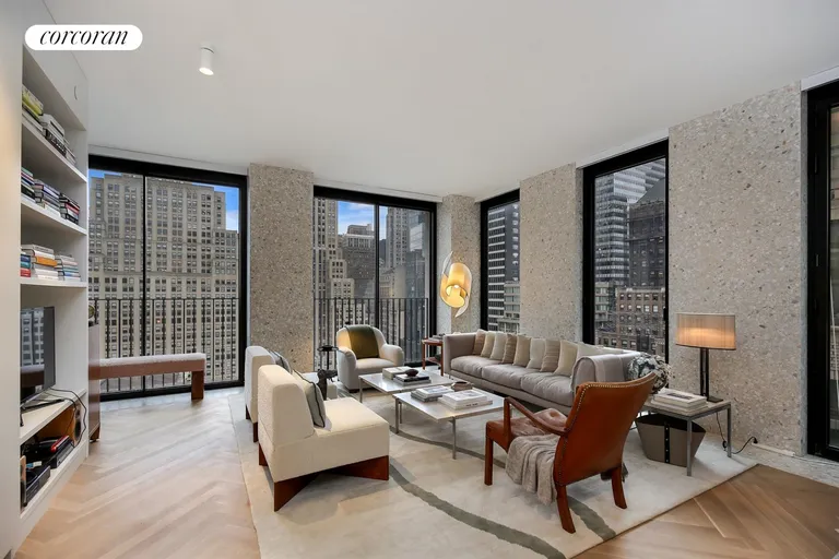 New York City Real Estate | View 16 West 40th Street, 19B | 1 Bed, 1 Bath | View 1