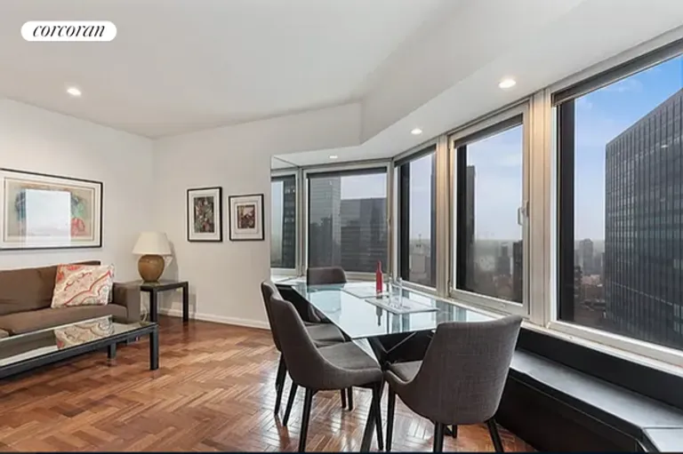 New York City Real Estate | View 150 West 56th Street, 4807 | Living Room | View 2