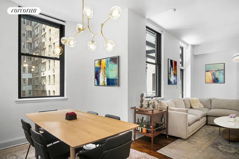 New York City Real Estate | View 42 West 13th Street, 4BC | Dining Area | View 2