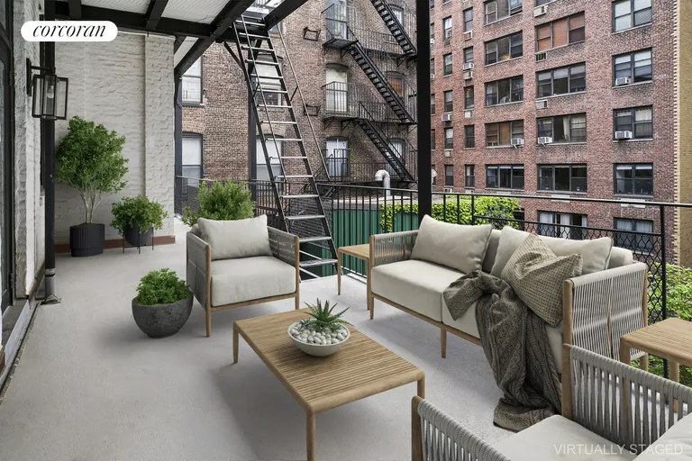 New York City Real Estate | View 42 West 13th Street, 4BC | terrace | View 3