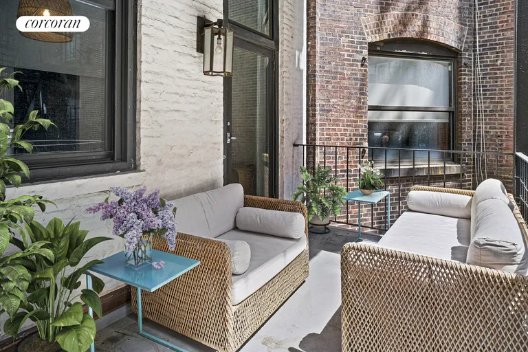 New York City Real Estate | View 42 West 13th Street, 4BC | terrace | View 9