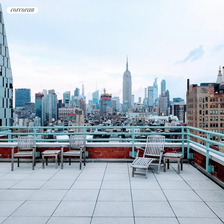 New York City Real Estate | View 22 West 15th Street, 9AB | Roof Deck | View 13