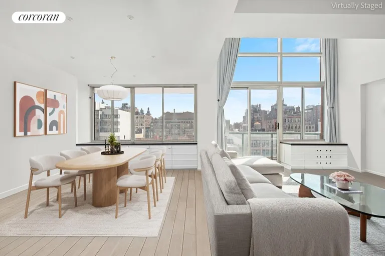 New York City Real Estate | View 22 West 15th Street, 9AB | Living Room | View 8