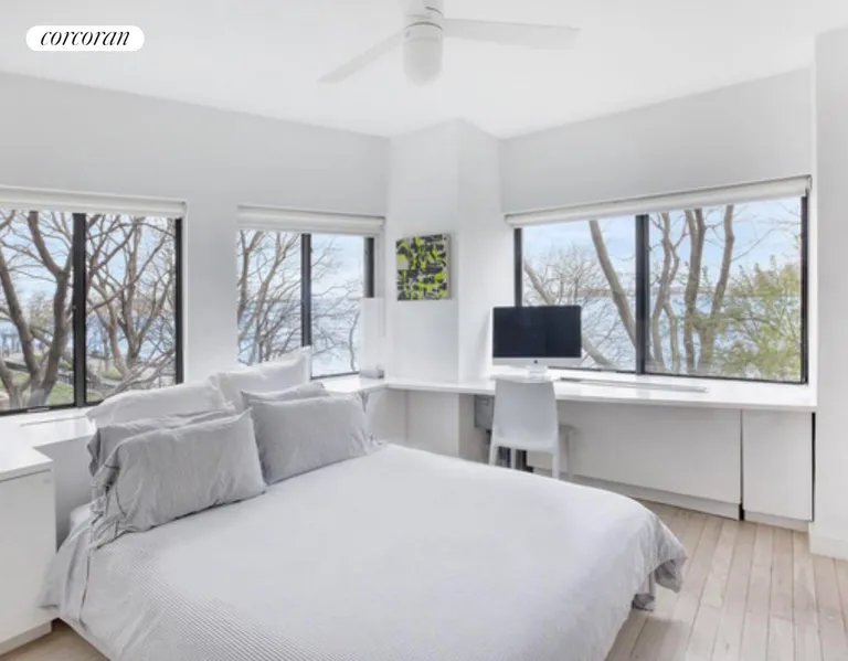 New York City Real Estate | View 380 Rector Place, 2M | Main Bedroom | View 4