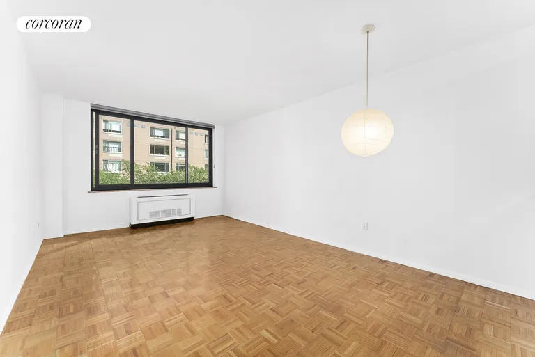New York City Real Estate | View 300 Albany Street, 5J | Living Room | View 4