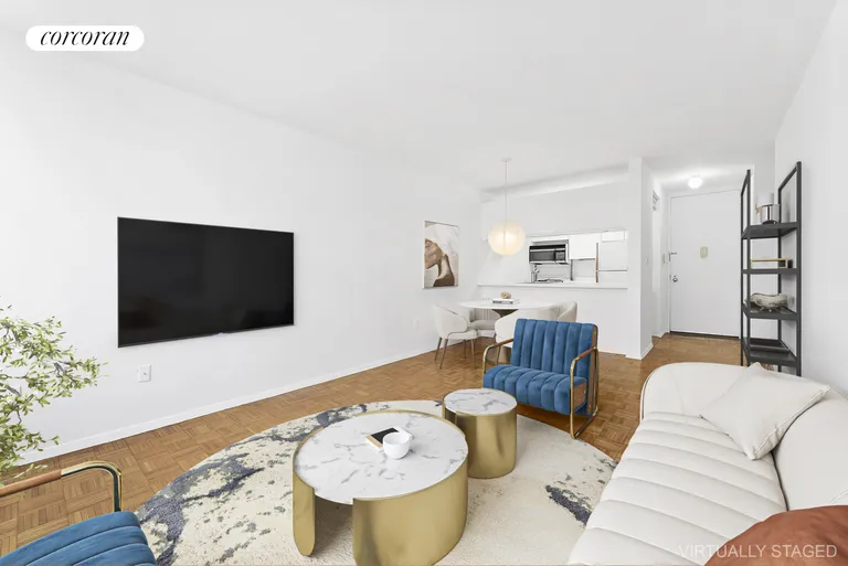 New York City Real Estate | View 300 Albany Street, 5J | 1 Bed, 1 Bath | View 1