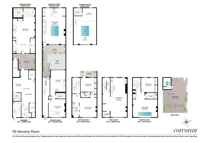 112 Waverly Place | floorplan | View 25
