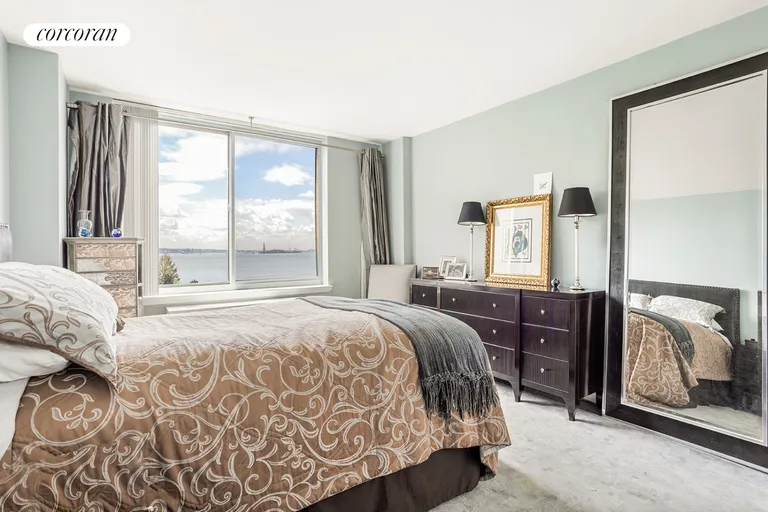New York City Real Estate | View 21 South End Avenue, 539 | Primary Bedroom | View 6