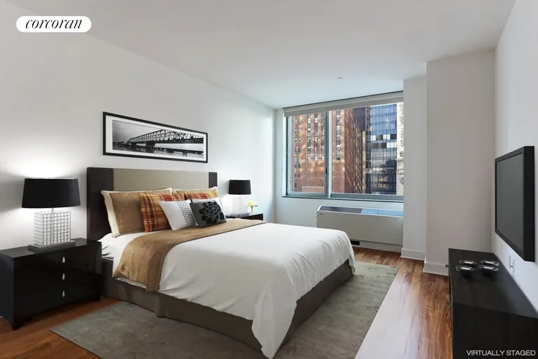 New York City Real Estate | View 30 West Street, 5D | Bedroom | View 4