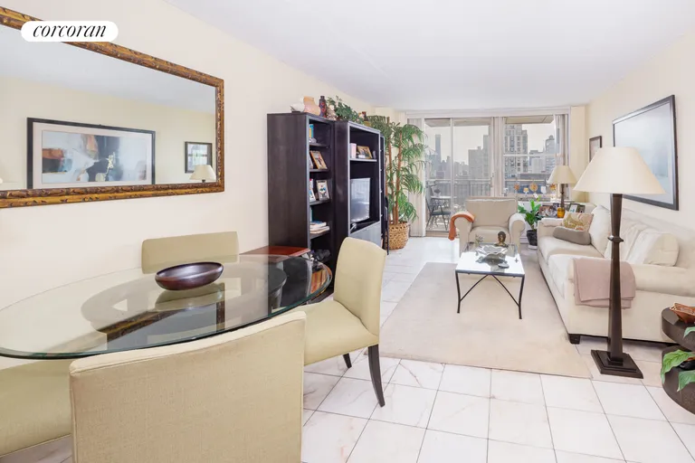New York City Real Estate | View 301 East 79th Street, 26S | Fab Views Living /Dining | View 2