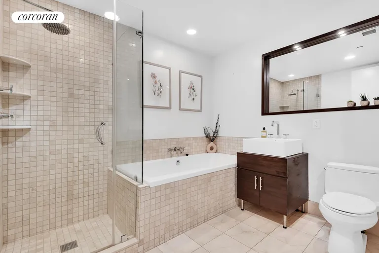 New York City Real Estate | View 84 Front Street, 8E | Primary Bathroom | View 5