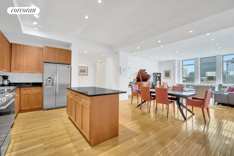 New York City Real Estate | View 252 Seventh Avenue, 17H | Kitchen Dining | View 4