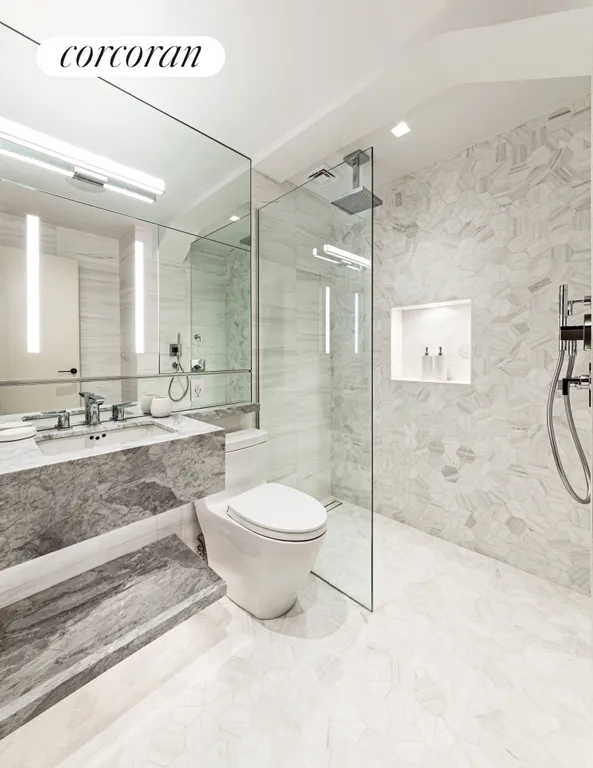 New York City Real Estate | View 12 West 72Nd Street, 12B | Full Bathroom | View 7