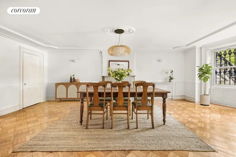 New York City Real Estate | View 116 Lincoln Place | Formal Dining Room | View 4