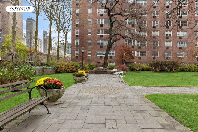New York City Real Estate | View 30 West 60th Street, 5E | Building Courtyard | View 7
