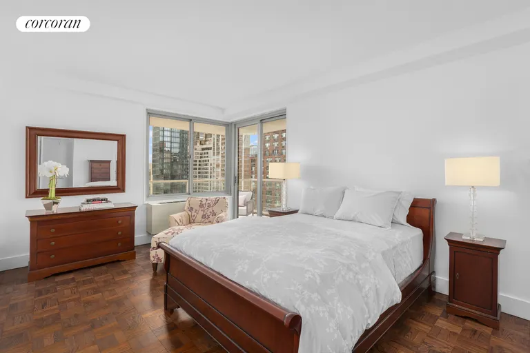New York City Real Estate | View 300 East 74th Street, 15B | Bedroom | View 4