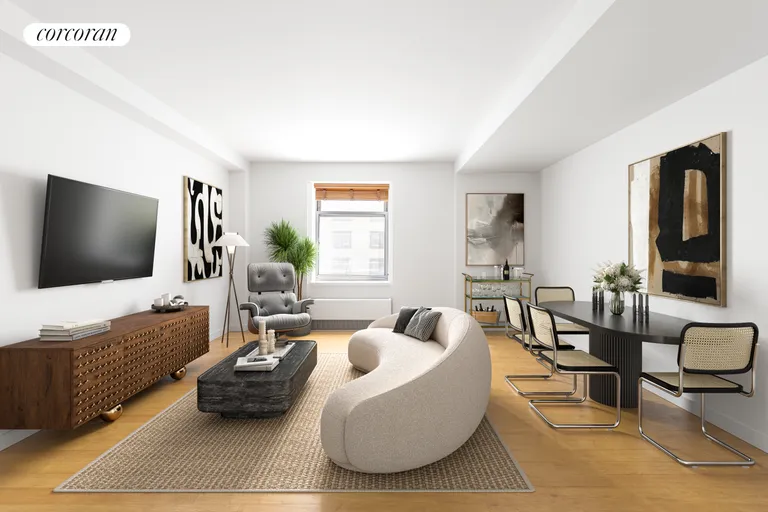 New York City Real Estate | View 100 West 58th Street, 8C | 2 Beds, 2 Baths | View 1