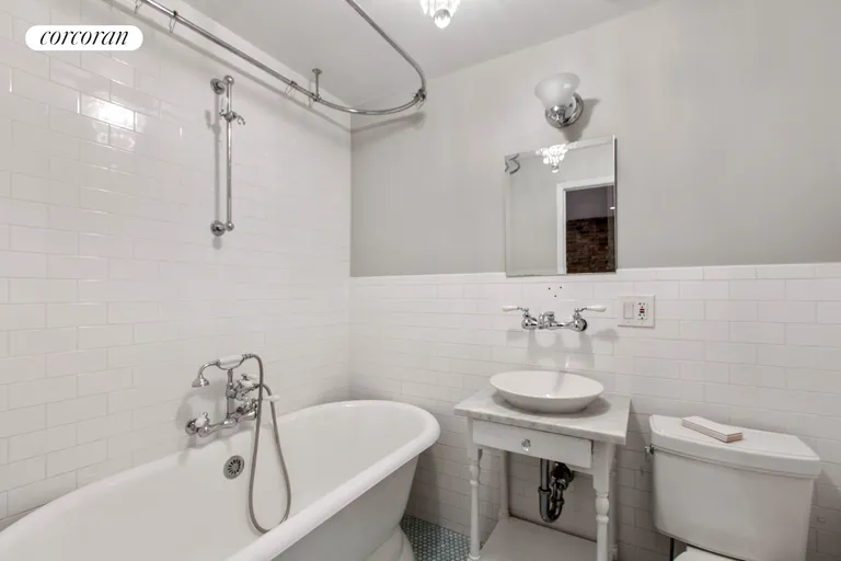 New York City Real Estate | View 114 Saint Marks Place, 1/2 | Full Bathroom | View 9